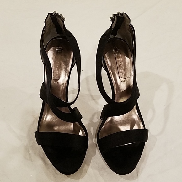 BCBGMaxAzria sexy satin heels size 10 - Picture 2 of 8